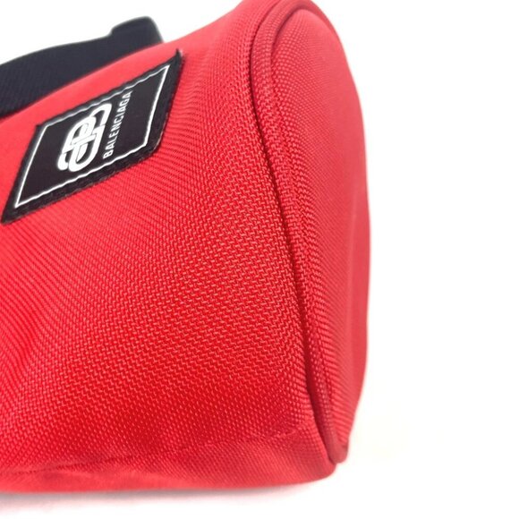 BALENCIAGA WEEKEND logo Bottle holder Bag Pochette Shoulder Bag Unused - Picture 7 of 11